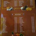 Menu Le Jardin Ben Youssef Marrakech August 2024 450508-314700
